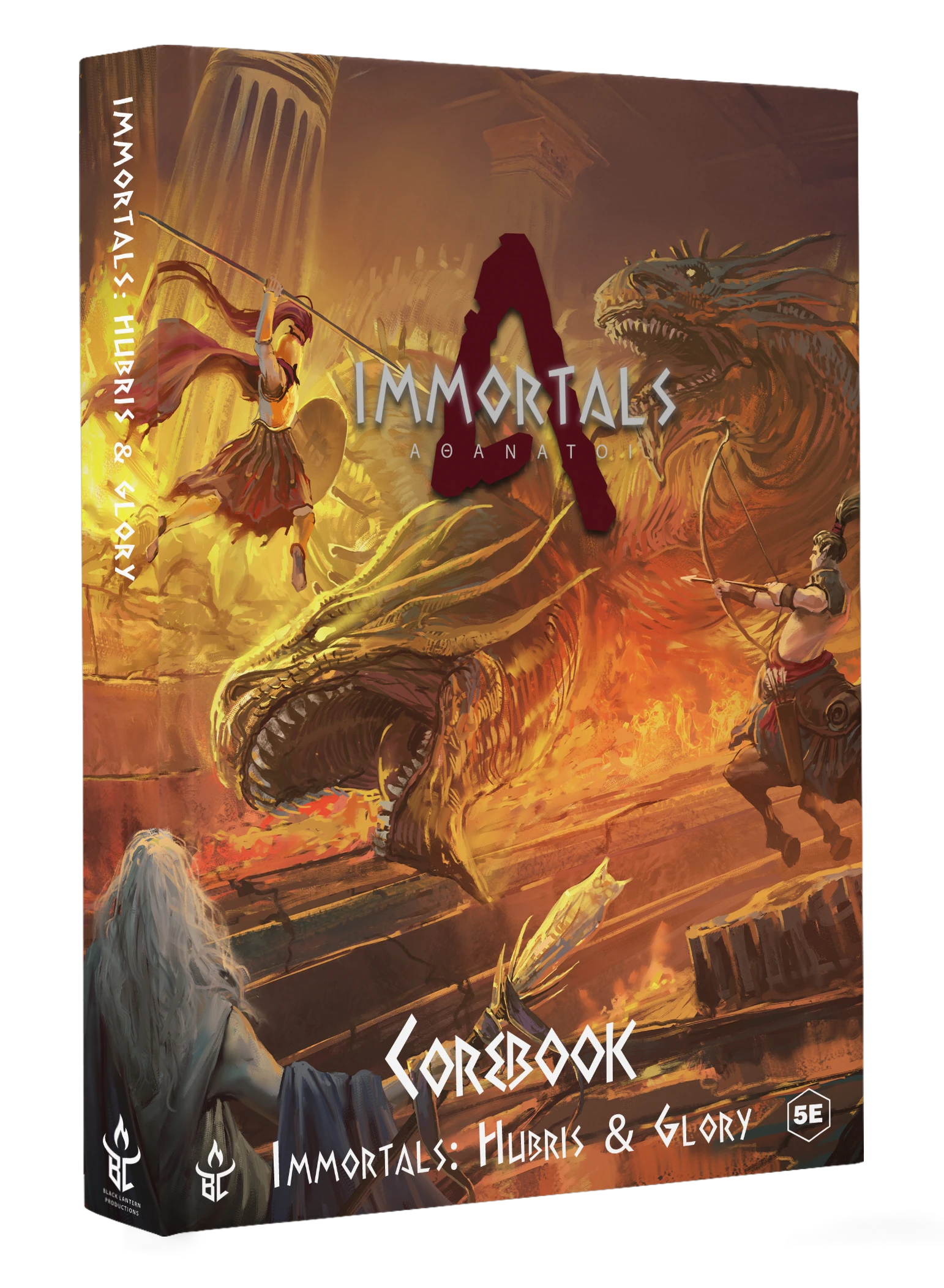 Immortals: Hubris & Glory Corebook